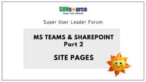 MS Teams Sharepoint Part 2